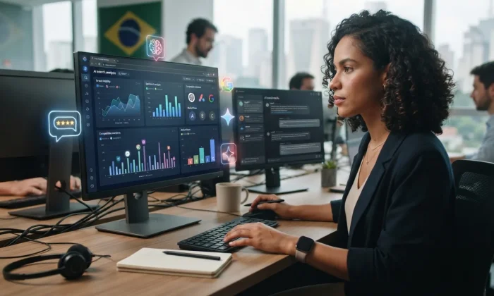 Como a Busca por Inteligência Artificial Impulsiona a Análise Competitiva no Mercado Brasileiro